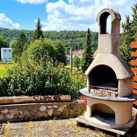 Ferienhaus Waldblick Sonnenbühl Exteriör bild