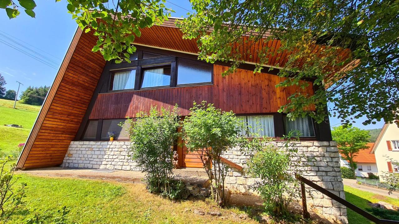 Ferienhaus Waldblick Sonnenbühl Exteriör bild