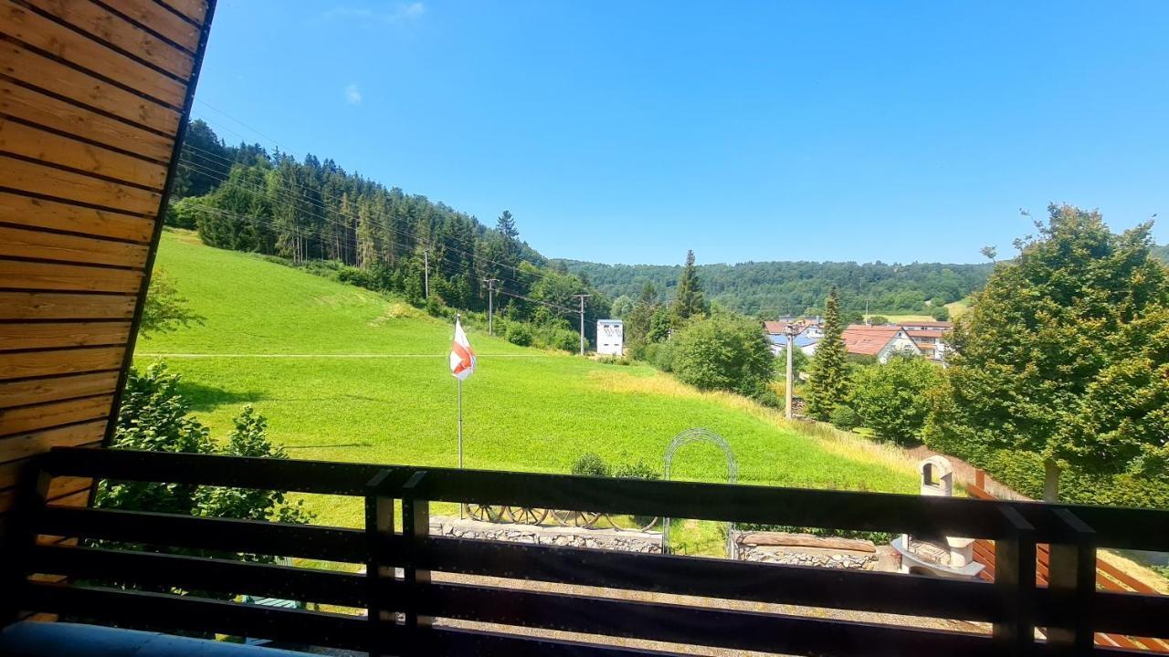 Ferienhaus Waldblick Sonnenbühl Exteriör bild